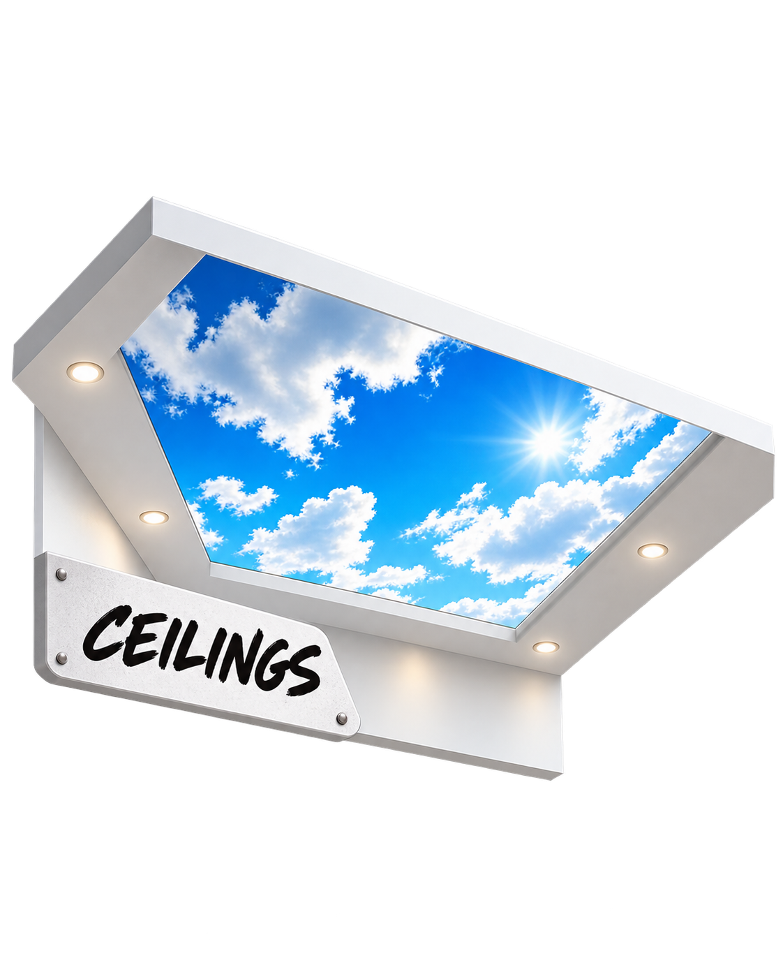 Ceilings: Because the sky’s not the limit.