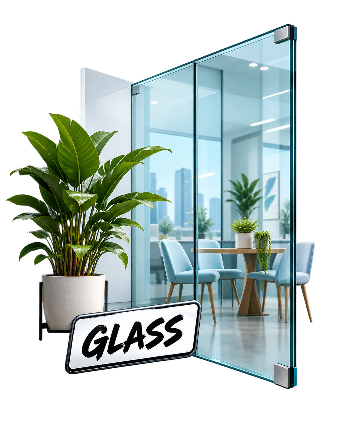 Glass: Crystal-clear possibilities.